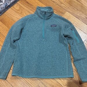 Womens Patagonia Teal zip up